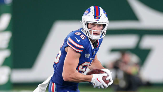 Bills rookie tight end Dalton Kincaid